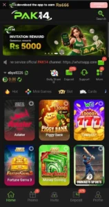 PAK14 Game Download (APK v2.65 Win Real Money) Pakistan 3