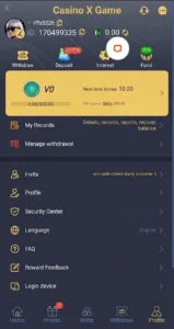 Casino X Game Download (Real Money Game) Free for Android 9